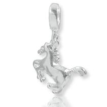 Berloque Charms Pingente Cavalo Prata Legitima Delicado Berloque Charms Pingente Cavalo Prata Legitima Delicado