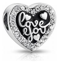 Berloque Charms Pingente Separador Aço Inox Delicado Pedra Berloque Charms Pingente Separador Aço Inox Delicado Pedra