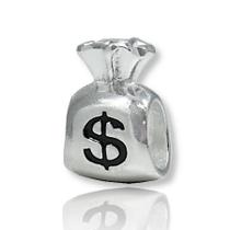 Berloque Charms Pingente Separador Dinheiro Fortuna Prata Berloque Charms Pingente Separador Dinheiro Fortuna Prata