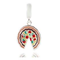 Berloque Charms Pizza Prata Legitima 925 / 2 / Prata 925 Berloque Charms Pizza Prata Legitima 925 / 2 / Prata 925