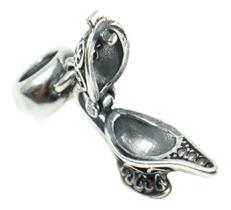 Berloque Charms Prata Maciça 925 Lampada Magica Aladim Berloque Charms Prata Maciça 925 Lampada Magica Aladim