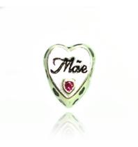 Berloque Charms Prata Maciça 925 Super Mãe Berloque Charms Prata Maciça 925 Super Mãe