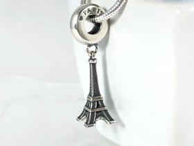 Berloque Charms Prata Maciça 925 Torre Eiffel Paris Berloque Charms Prata Maciça 925 Torre Eiffel Paris