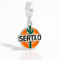 Berloque Charms Sertão Cacto Prata Original Delicado Berloque Charms Sertão Cacto Prata Original Delicado