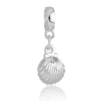 Berloque Concha do Mar Banhado a Prata 925