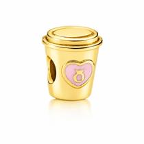 Berloque Copo de Café Coffee Banhado a Ouro 18k Berloque Copo de Café Coffee Banhado a Ouro 18k