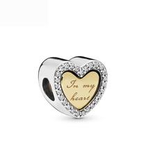 Berloque Coração In My Heart em Prata 925
