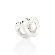 Berloque coração passante de prata 925 840082 Rommanel