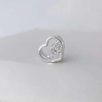 Berloque Corações e Amor Prata 925 Legitima
