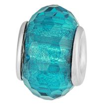 Berloque de Aço Separador Light Blue Coleção Steel Dreams