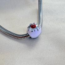 Berloque de Cupcake Colorido Esmaltado em Aço Inox Doçura e Estilo para sua Pulseira Berloque de Cupcake Colorido Esmaltado em Aço Inox Doçura e Estilo para sua Pulseira