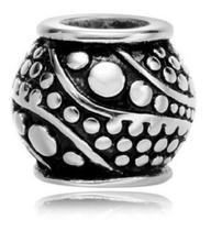Berloque Dots Aço Inox Cirurgico Antialérgico