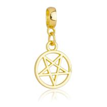 Berloque Estrela 5 Pontas Banhado a Ouro 18k