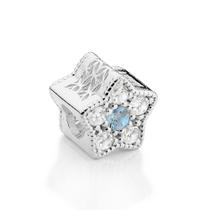 Berloque Estrela com Zircônias Prata 925 Rommanel 840252