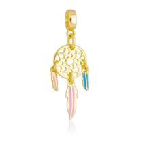 Berloque Filtro dos Sonhos Banhado a Ouro 18k Berloque Filtro dos Sonhos Banhado a Ouro 18k