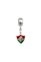Berloque Fluminense Time De Futebol Banhado a Prata 925