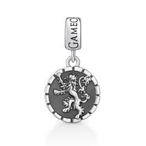 Berloque GAME OF THRONES - HOUSE LANNISTER em Prata S925 para pulseiras modelo Pandora ou Vivara Berloque GAME OF THRONES - HOUSE LANNISTER em Prata S925 para pulseiras modelo Pandora ou Vivara