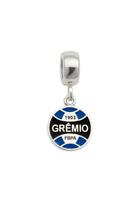 Berloque Gremio Time De Futebol Banhado a Prata 925