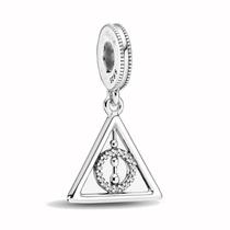 Berloque HARRY POTTER - RELÍQUIAS DA MORTE em Prata S925 para pulseiras modelo Pandora ou Vivara Berloque HARRY POTTER - RELÍQUIAS DA MORTE em Prata S925 para pulseiras modelo Pandora ou Vivara