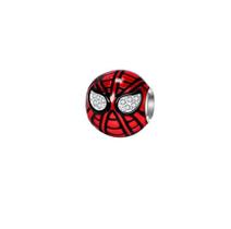 Berloque HOMEM ARANHA 2 em Prata S925 para pulseiras modelo Pandora ou Vivara
