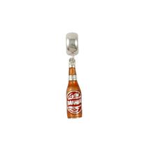 Berloque I LOVE BRAHMA em Prata S925 para pulseiras modelo Pandora ou Vivara