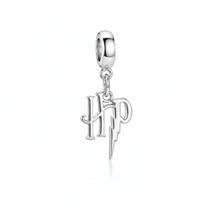 Berloque Inicial HP Banhado a Prata 925 Berloque Inicial HP Banhado a Prata 925