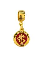 Berloque Internacional Time De Futebol Banhado a Ouro 18k