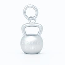 Berloque Kettlebell Exercício Funcional Em Prata 925