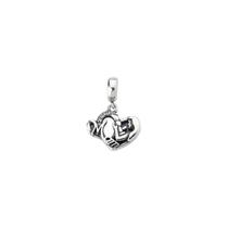 Berloque Mãe com Bebê Prata 925 Berloque Mãe com Bebê Prata 925