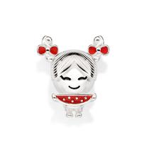 Berloque menina oriental VERMELHO 840171 Rommanel Berloque menina oriental VERMELHO 840171 Rommanel