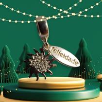 Berloque metal prata