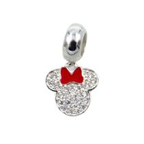Berloque Minnie Prata 925