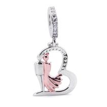 Berloque Mundo Briller Casados Para Sempre Prata Berloque Mundo Briller Casados Para Sempre Prata