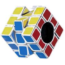 Berloque Mundo Briller Separador Cubo Mágico Prata