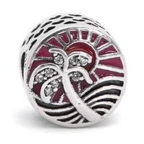 Berloque Mundo Briller Separador Pôr Do Sol Prata