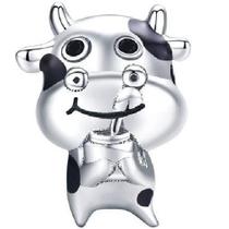 Berloque Mundo Briller Separador Vaquinha Prata