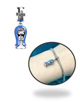 Berloque Nossa Senhora Aparecida 4 em Prata 925