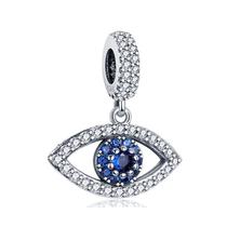 Berloque OLHO GREGO em Prata S925 para pulseiras modelo Pandora ou Vivara