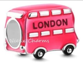 Berloque Onibus Routemasters Londres Inglaterra Britanico Viagem Prata 925 lei