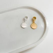 Berloque para Pulseira Banhado a Prata ou Ouro - Felicidade Berloque para Pulseira Banhado a Prata ou Ouro - Felicidade