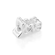 Berloque passante love de prata 925 840200 Rommanel