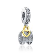Berloque PINGENTE 60 ANOS em Prata S925 para pulseiras modelo Pandora ou Vivara Berloque PINGENTE 60 ANOS em Prata S925 para pulseiras modelo Pandora ou Vivara