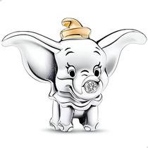 Berloque Pingente Charms Dumbo em Prata 925