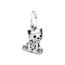 Berloque PINGENTE COM GATINHO em Prata S925 para pulseiras modelo Pandora ou Vivara Berloque PINGENTE COM GATINHO em Prata S925 para pulseiras modelo Pandora ou Vivara