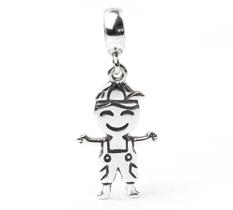 Berloque Pingente Menino Feliz Berloque Pingente Menino Feliz