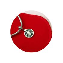 Berloque Pingente São Bento Dupla Face Aço Inox Antialérgico