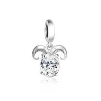 Berloque Pingente Signo de Áries em Prata 925