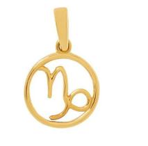 Berloque Pingente Simbolo Capricornio Ouro 18 k Peso 2.00 Gramas 2 mm Berloque Pingente Simbolo Capricornio Ouro 18 k Peso 2.00 Gramas 2 mm