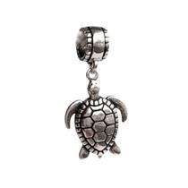 Berloque Pingente Tartaruga Marinha em Prata 925 Berloque Pingente Tartaruga Marinha em Prata 925