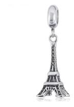 Berloque Pingente Torre Eiffel Aço Inox Antialérgico Berloque Pingente Torre Eiffel Aço Inox Antialérgico